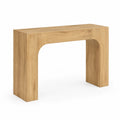 Konsolentisch rechteckig 120cm MDF mit Eichenfurnier Natur