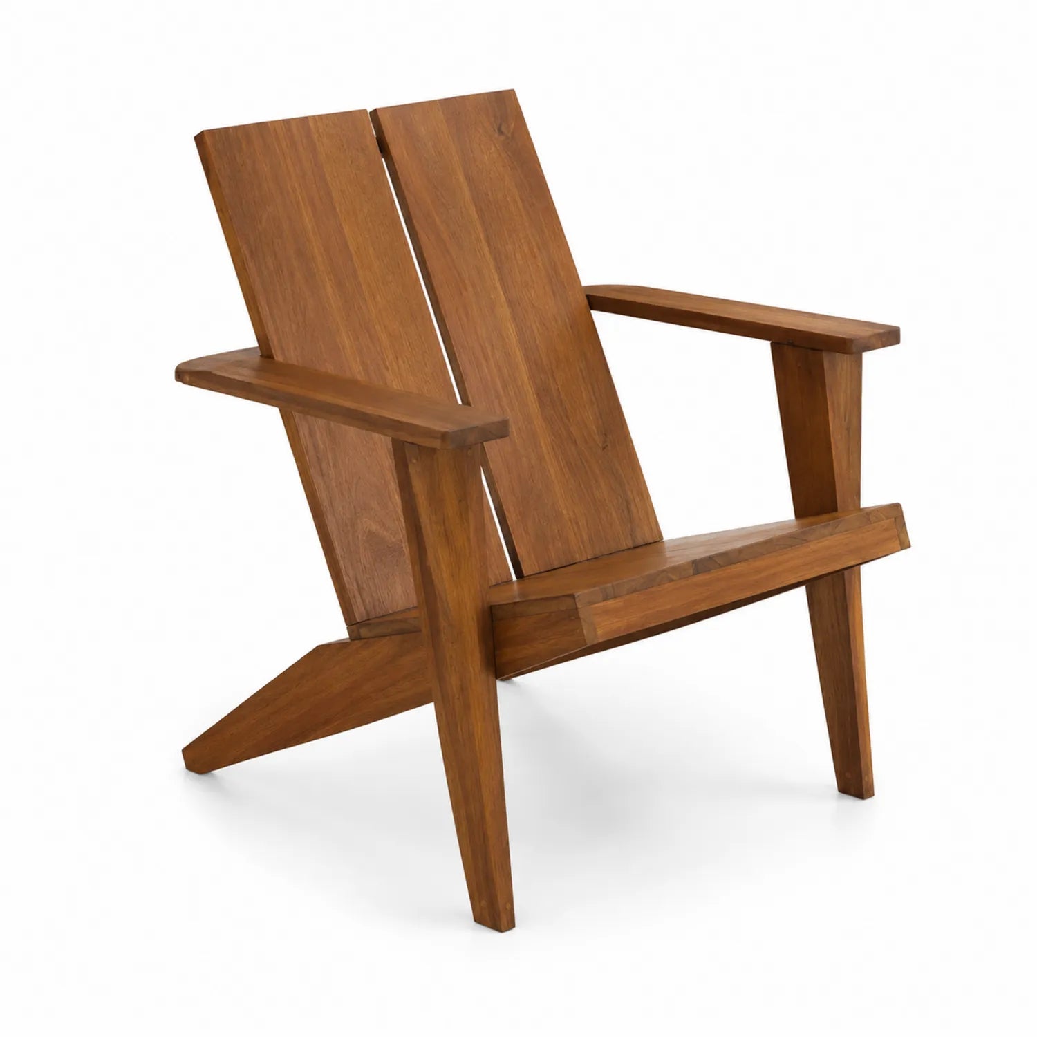 Outdoor Stuhl aus Teakholz Braun 75x88x90cm